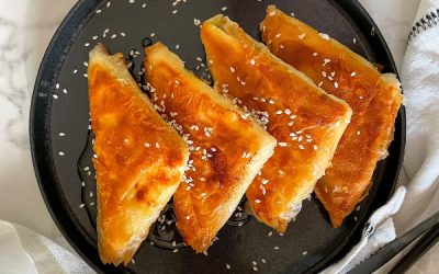 Feta in foietaj cu miere