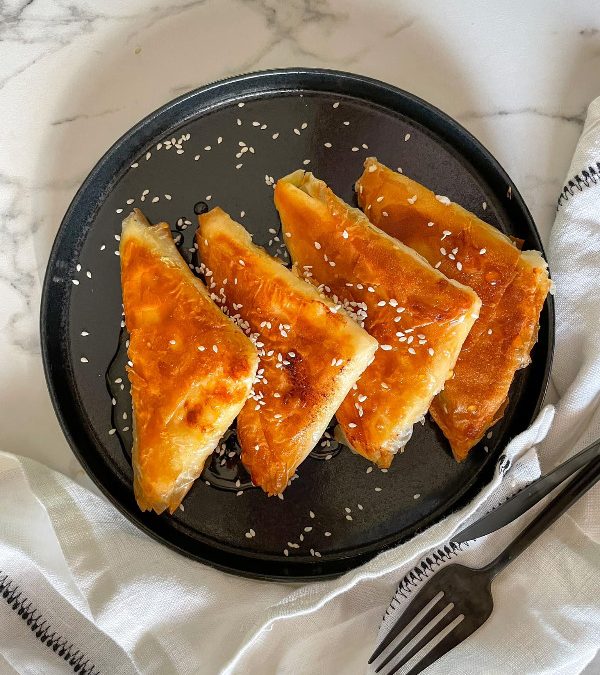 Feta in foietaj cu miere