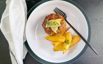 Chiftele de pui cu cartofi