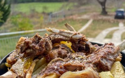 Costite de miel cu cartofi