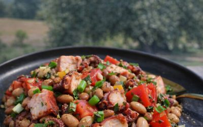 Salata de caracatita si fasole