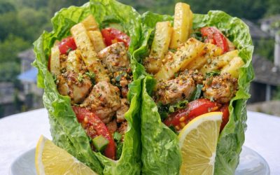 Gyros de pui low FODMAP