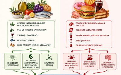 Bolile autoimune ale tiroidei și dieta mediteraneană – poate alimentația să facă diferența?
